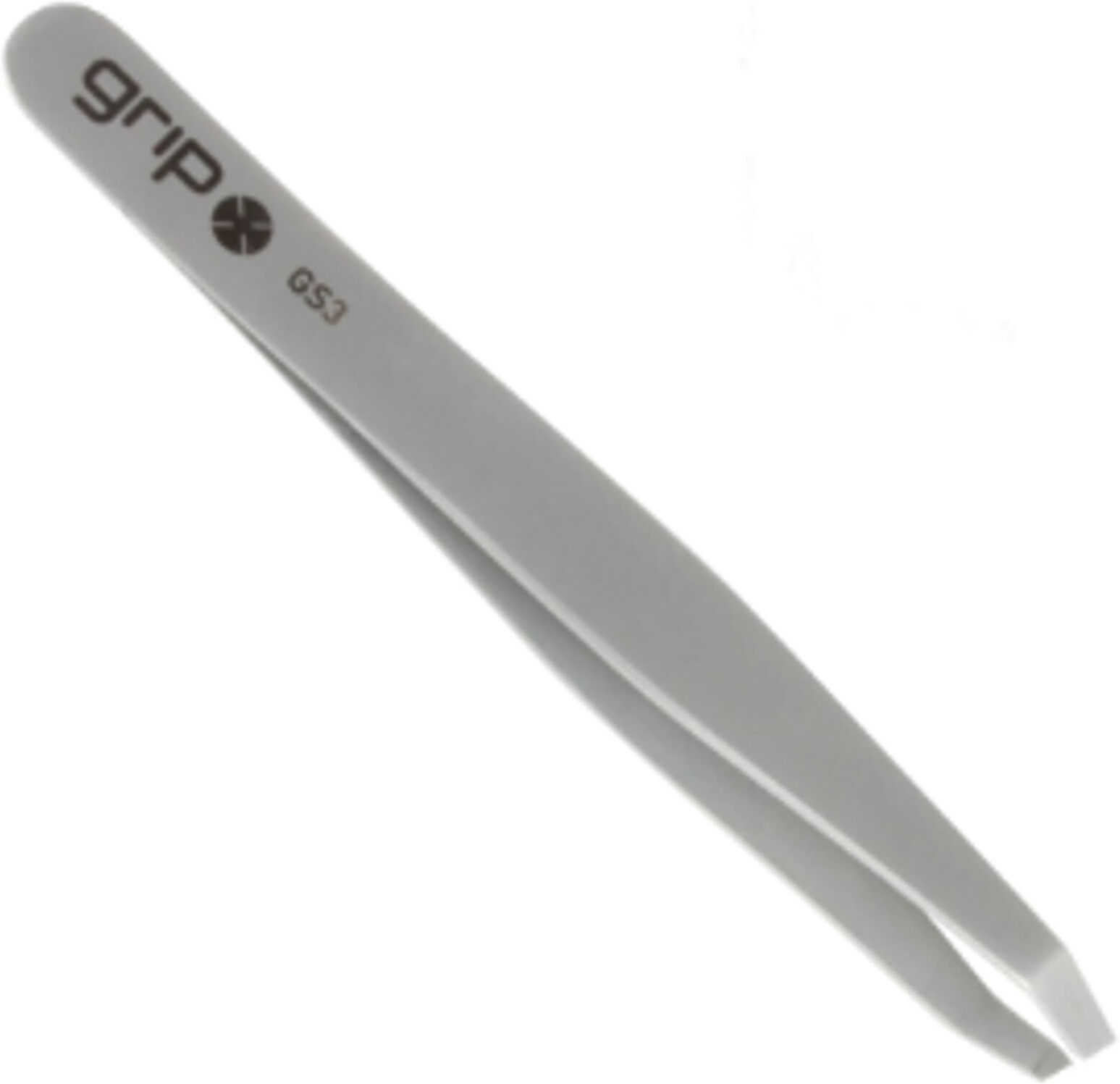 Caronlab Grip Tweezers: Claw Slanted Tip - Gs3 Stainless Steel