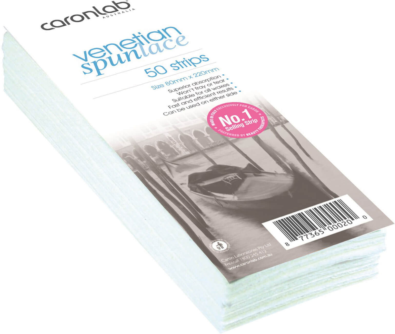 Caronlab Venetian Spunlace Strips 50Pk