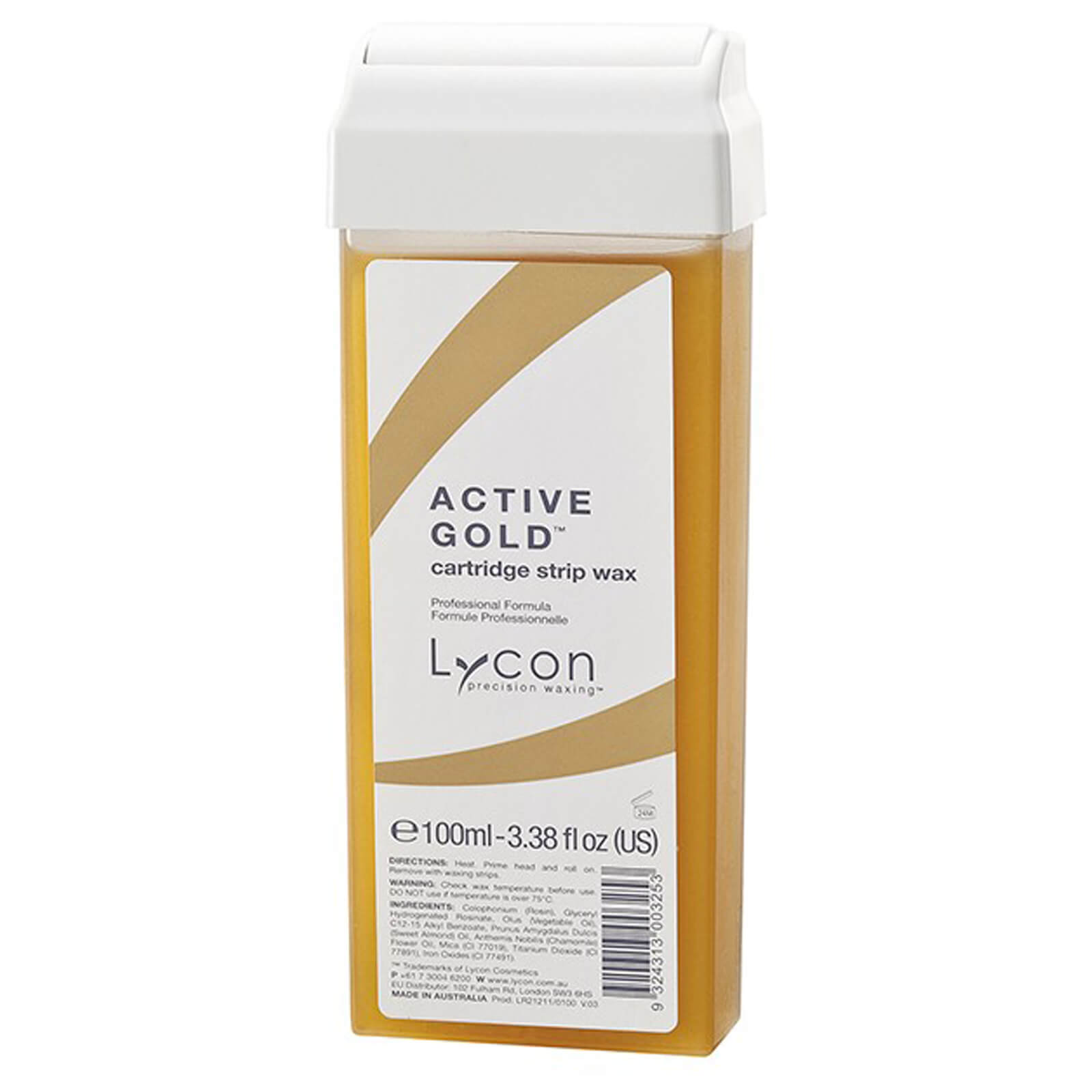 Lycon Active Gold Cartridge Strip Wax 100ml