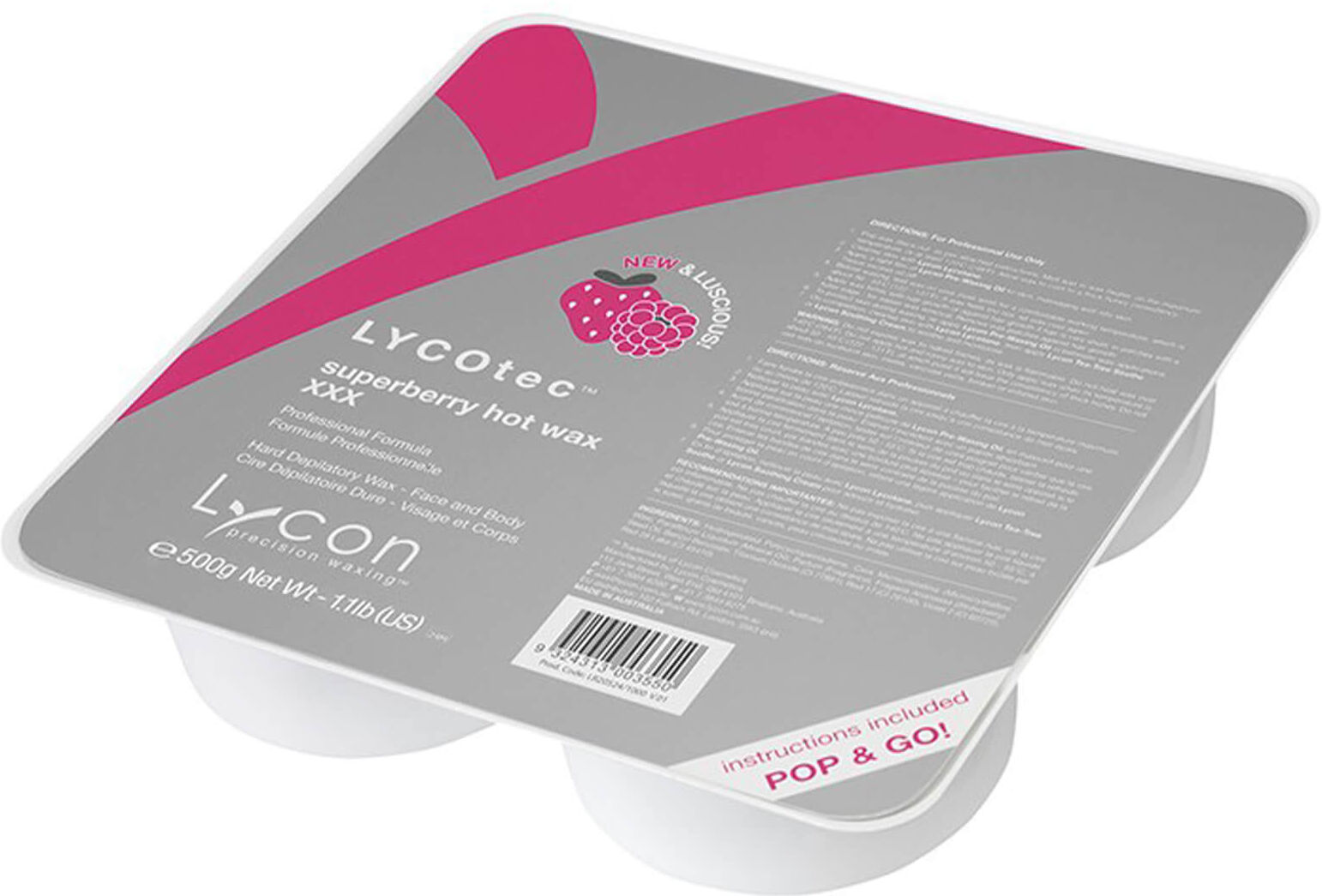 Lycon Lycotec Superberry Hot Wax Xxx 500g