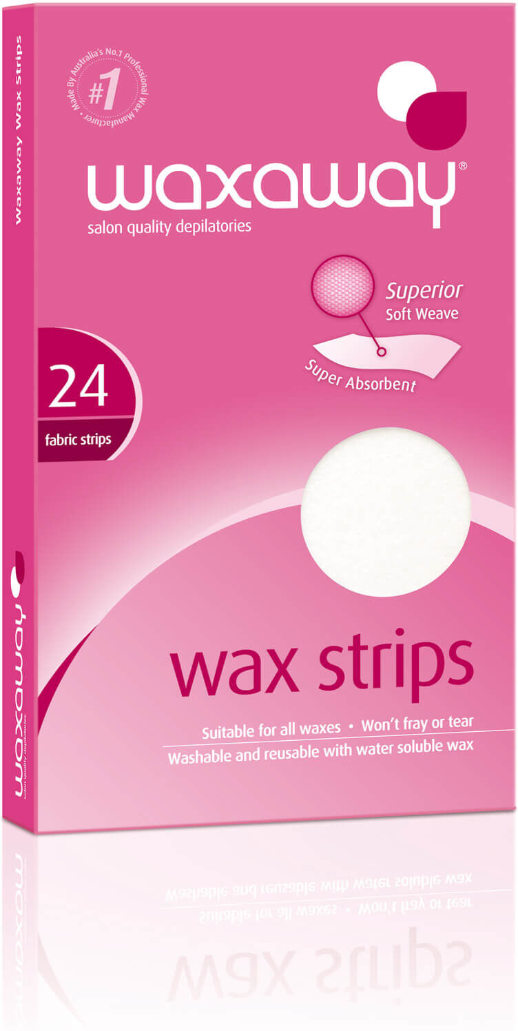 Waxaway By Caron Professional Wax Strips 24pk