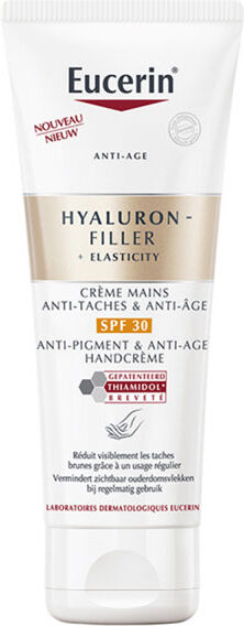 Eucerin Hyaluron-Filler + Elasticity Crème Mains Anti-Taches & Anti-Age SPF30 75ml