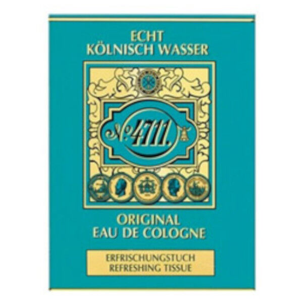 4711 Lingettes Rafraîchissantes Eau de Cologne x10