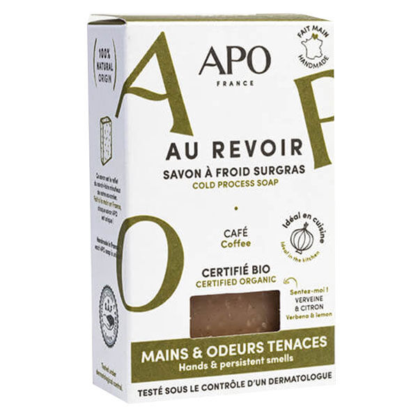 APO Savon à Froid Mains et Odeurs Tenaces Bio 100g