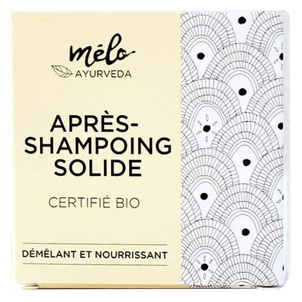 Mélo Ayurvéda Après-Shampooing Solide Bio 60g