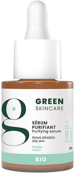 Green Skincare Pureté+ Sérum Purifiant Bio 15ml