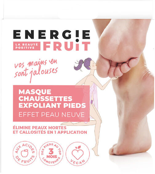 Energie Fruit SOS Pied Masque Chaussettes Exfoliant