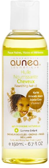 Aunea Enfant Huile Nourrissante Cheveux Bouclés Crépus Frisés 150ml