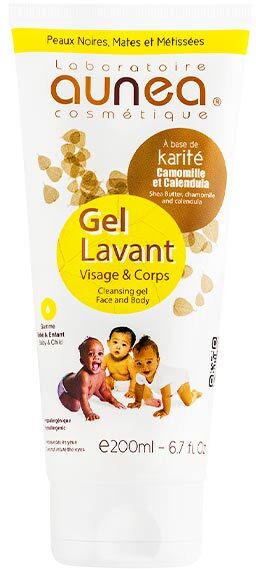 Aunea Bébé & Enfant Gel Lavant Visage & Corps 200ml