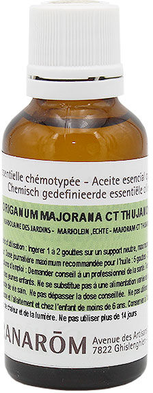 Pranarom Huile Essentielle Marjolaine à Coquilles ct Thujanol 30ml