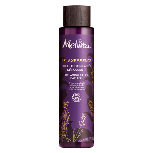 Melvita Relaxessence Huile de Bain Lactée Délassante Bio 140ml