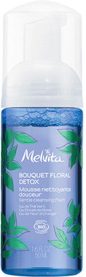 Melvita Bouquet Floral Détox Mousse Nettoyante Douceur Bio 50ml