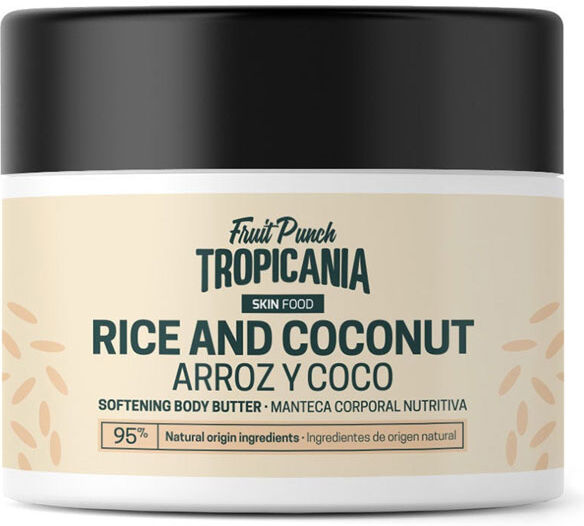 Tropicania Soin Beurre Corporel Riz Noix de Coco 200ml