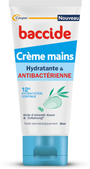 Baccide Crème Mains Hydratante & Antibactérienne 50ml