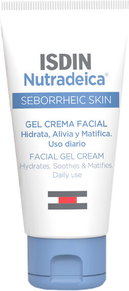 Isdin Nutradeica Gel Crème Visage Peau Séborrhéique 50ml