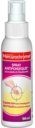 Mercurochrome Spray Antifongique 100ml