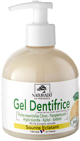 Naturado en Provence Naturado Dentifrice Gel Citron Xylitol Bio 300ml