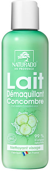 Naturado en Provence Naturado Lait Démaquillant Concombre Bio 200ml