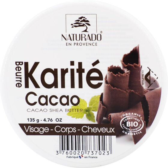 Naturado en Provence Naturado Beurre de Karité Cacao 135g