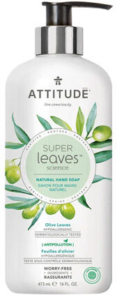 Attitude Super Leaves Savon Mains Feuilles d'Olivier 473ml