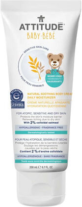 Attitude Bébé Crème Apaisante Peau Sensible NEA 200ml