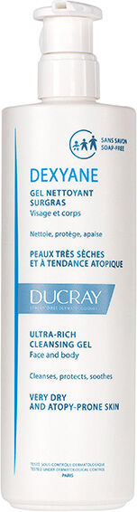 Ducray Dexyane Syndet Gel Nettoyant Surgras 400ml