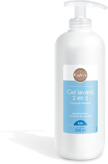 Gifrer Gel Lavant 2 en 1 Corps et Cheveux 500ml