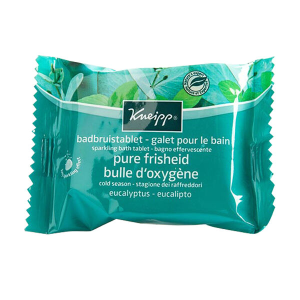 Kneipp Eucalyptus Galet pour le Bain Bulle d'Oxygène 80g