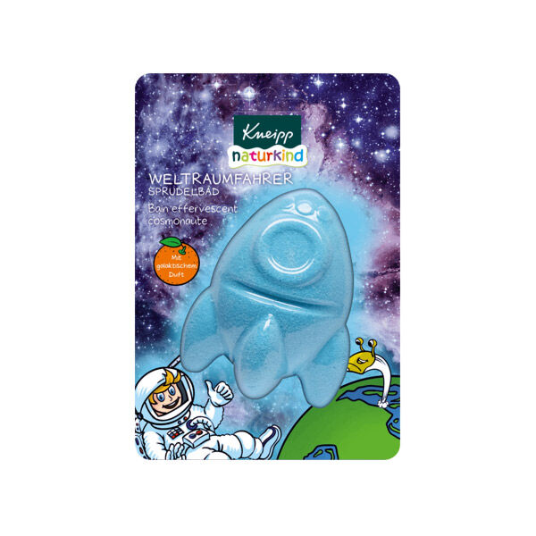 Kneipp Nature Kids Bain Effervescent Cosmonaute Orange 85g