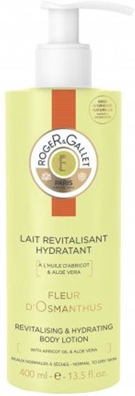 Roger & Gallet Fleur d'Osmanthus Lait Revitalisant Hydratant Corps 400ml