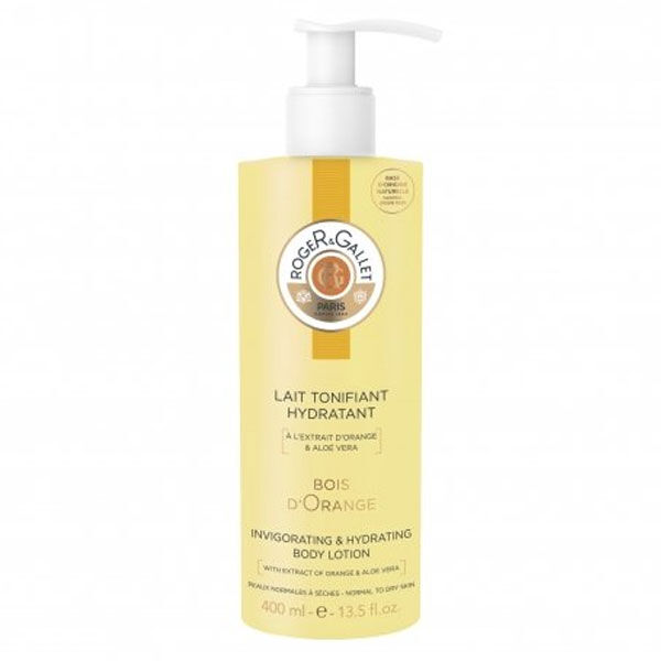 Roger & Gallet Bois d'Orange Lait Tonifiant Hydratant Corps 400ml