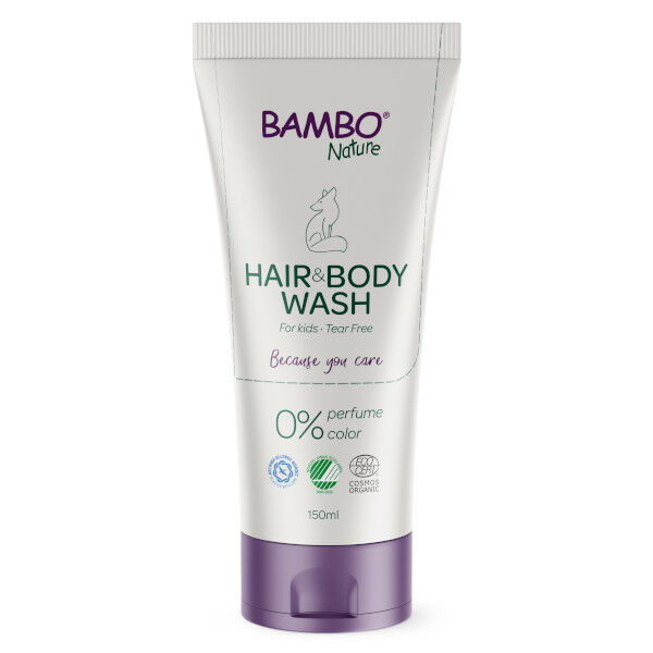 Bambo Nature Gel Lavant Cheveux et Corps Bio 150ml