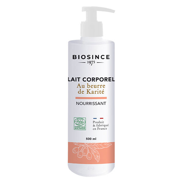 Gravier Biosince 1975 Lait Corporel Nourrissant au Beurre de Karité Bio 500ml