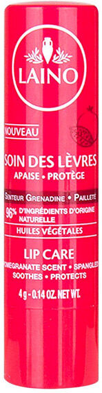 Laino Soin des Lèvres Grenadine Pailleté 4g