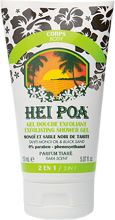 Hei Poa Gel Douche Exfoliant Tiare 150ml