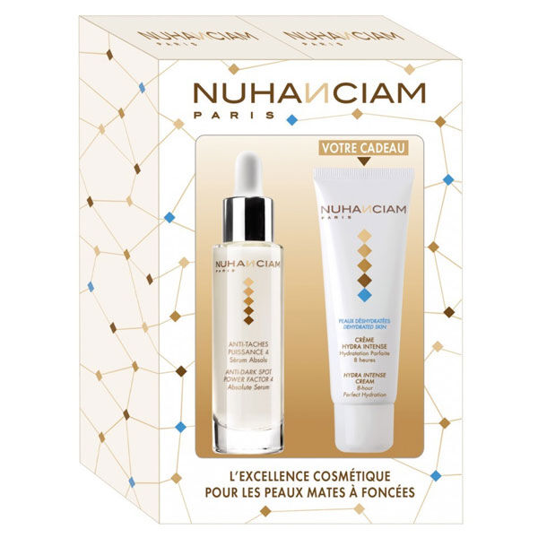 Nuhanciam Coffret Anti-Taches Puissance 4 30ml + Crème Hydra Intense 50ml Offerte