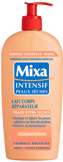 Mixa Corps Lait Réparateur Peaux Extra Sèches 400ml