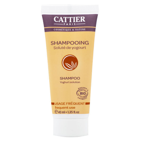 Cattier Shampooing Soluté de Yogourt Usage Fréquent 40ml