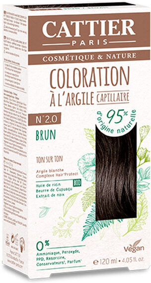 Cattier Coloration Ton sur Ton Brun 2.0 120ml