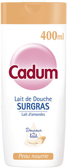 Cadum Bio Douche Surgras Douceur de Lait Amandes 400ml