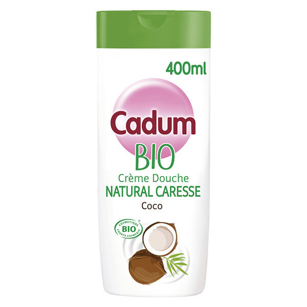 Cadum Natural Caresse Crème De Douche Coco 400ml
