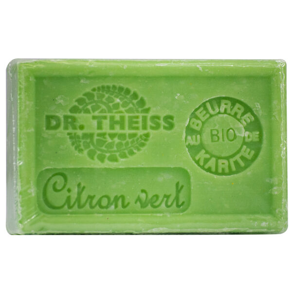 Dr Theiss Savon de Marseille-Citron Vert + Beurre de Karité Bio 125g