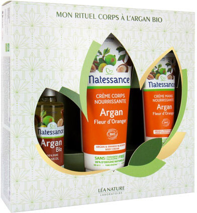 Natessance Coffret Rituel Beauté Corps Natessance Argan