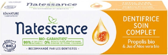 Natessance Dentifrice Soin Complet Bio 75ml