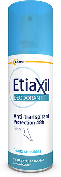 Etiaxil Déodorant Anti-Transpirant Protection 48h Pieds 100ml