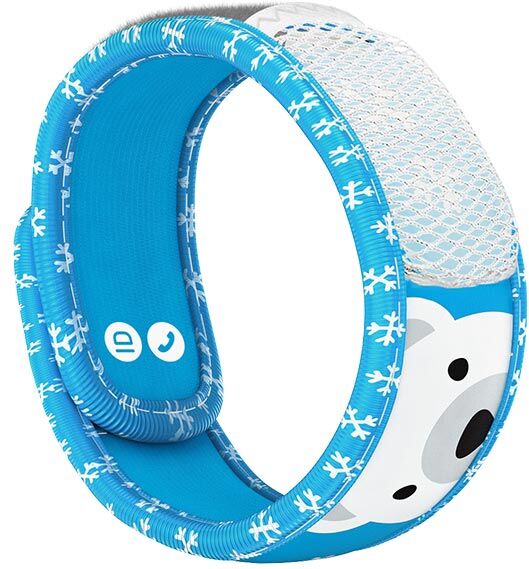 Parakito Kids Bracelet Anti-Moustiques Polar Bear + 2 pastilles