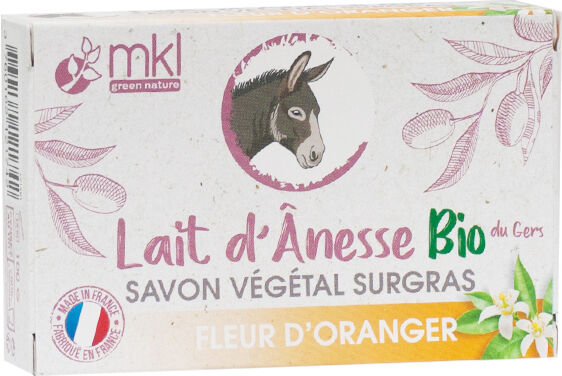 MKL Green Nature MKL Savon Lait d'Anesse Fleur d'Oranger 100g