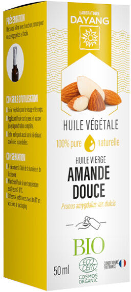 Dayang Huile Végétale d'Amande Douce Bio 50ml