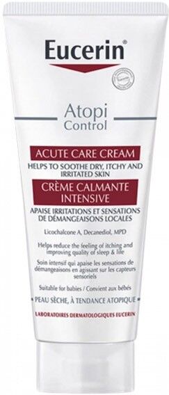 Eucerin AtopiControl Crème Calmante Intensive Peaux Sèches 100ml