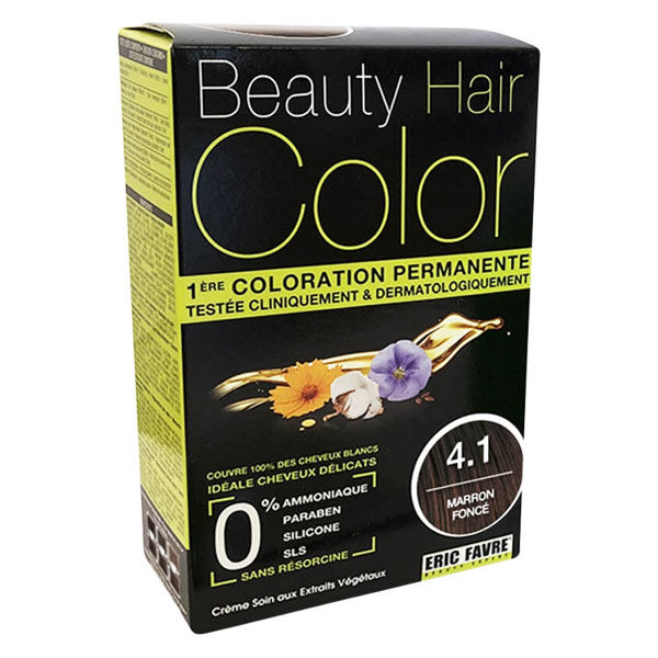 Beauty Hair Crème Color Marron Foncé 4.1